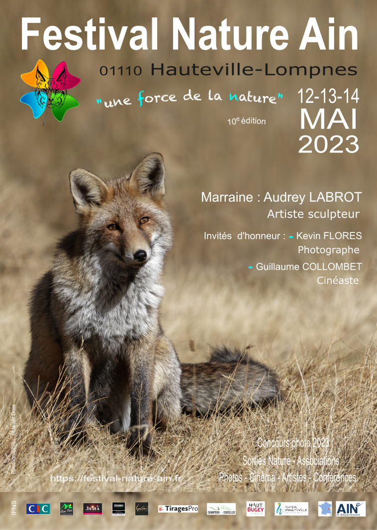 Affiche du Festival Nature Ain 2023