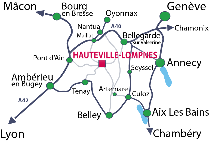 plan-acces-hauteville Situer Hauteville